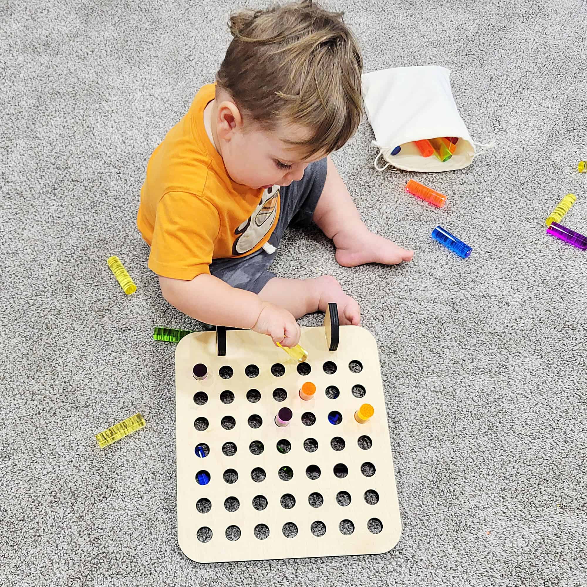 Tablero de Clavijas Arcoíris SUPREMETECH | Forma y Color - Imagen 5