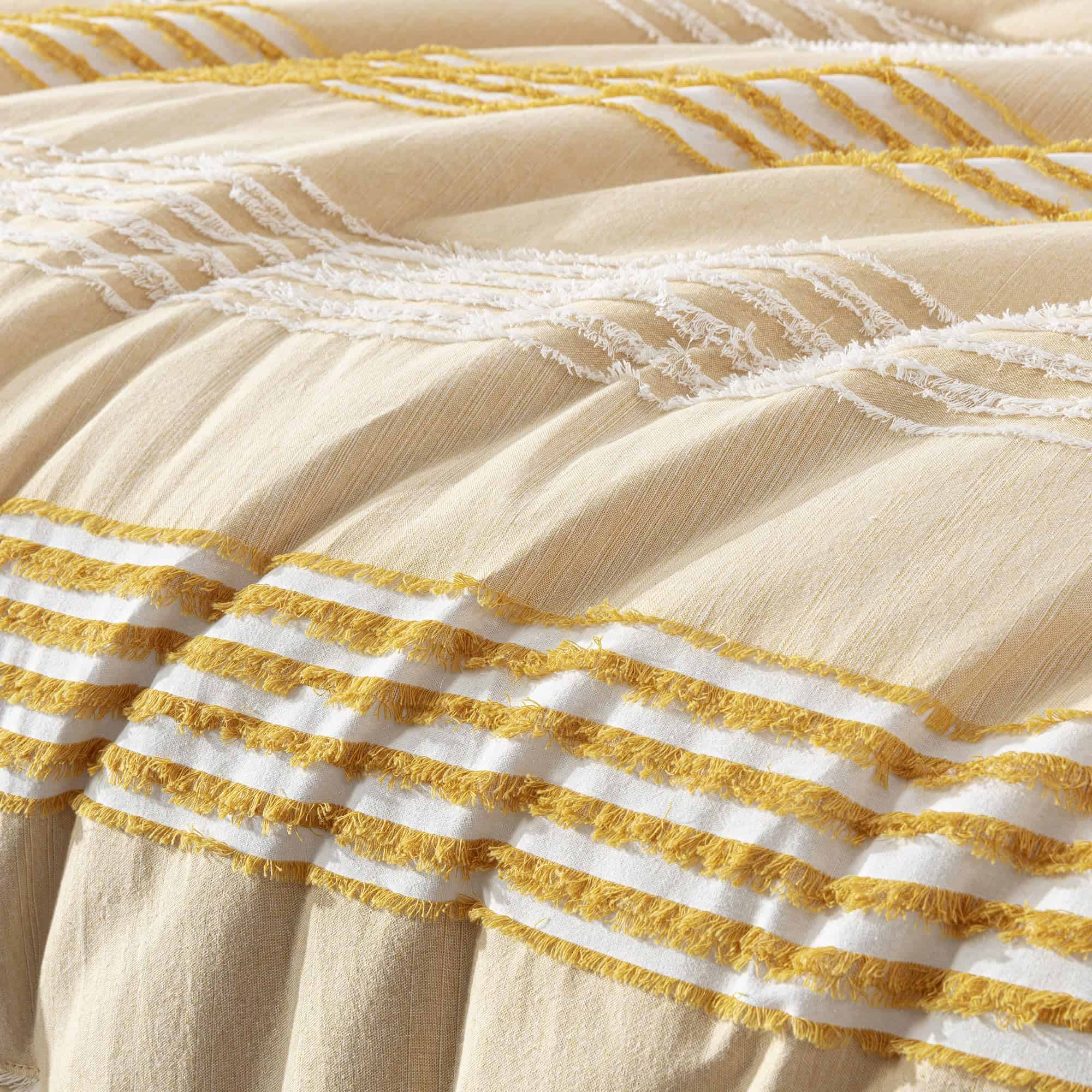 Juego de Edredón de Jacquard de Algodón de 4 Piezas Chezmoi - Imagen 7