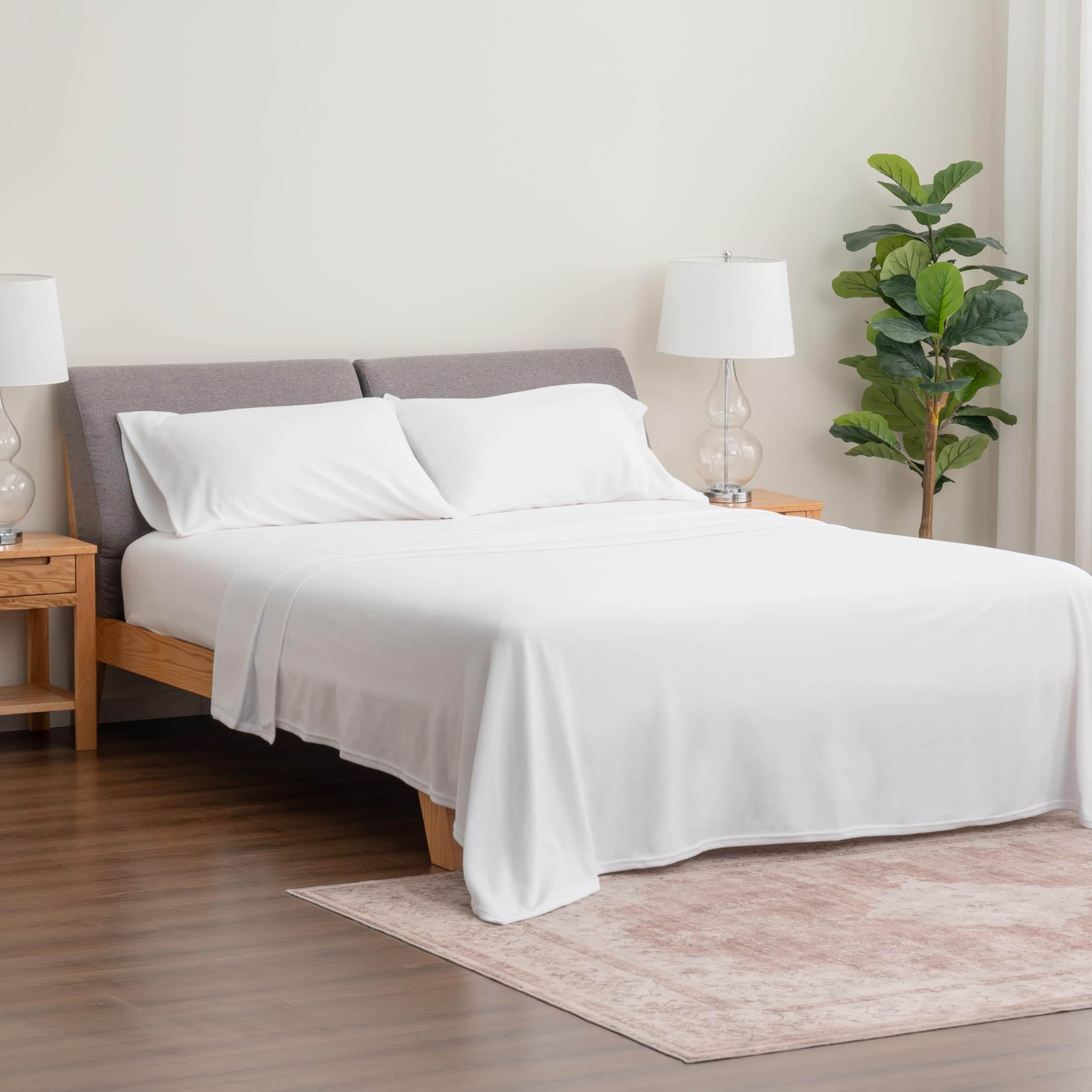 Juego de sábanas Berkshire Blanket Luxury Soft -Blanco Verda - Imagen 6