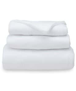 Juego de sábanas Berkshire Blanket Luxury Soft -Blanco Verda