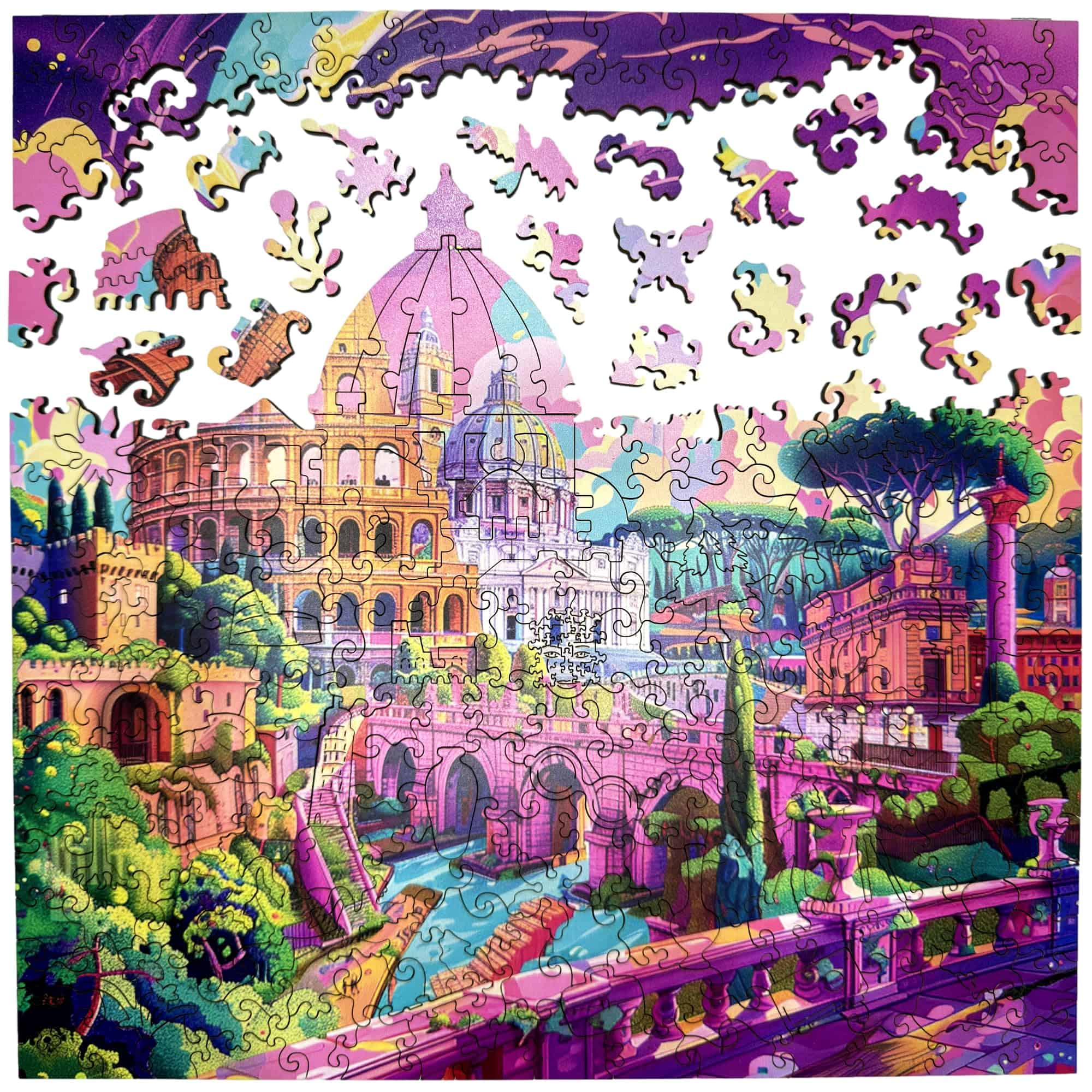 Rompecabezas de Madera Trippy Puzzle Co -a Romana) - Imagen 4