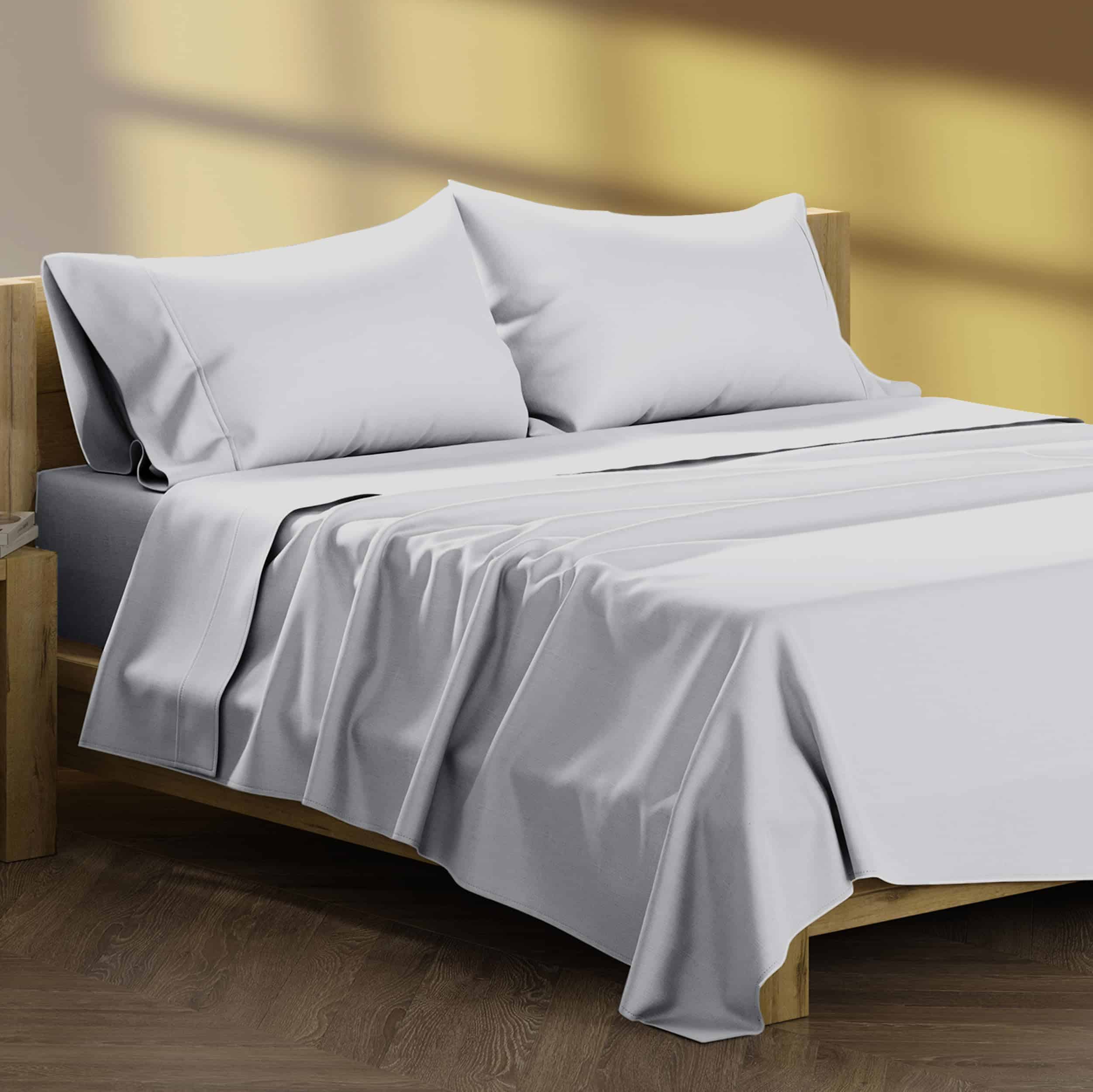 Juego de Sábanas de Hilo Dividido XOOX Linen - 500 Hilos