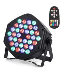 LUNSY Luces Par Recargables 36 Luces RGB de Escenario,
