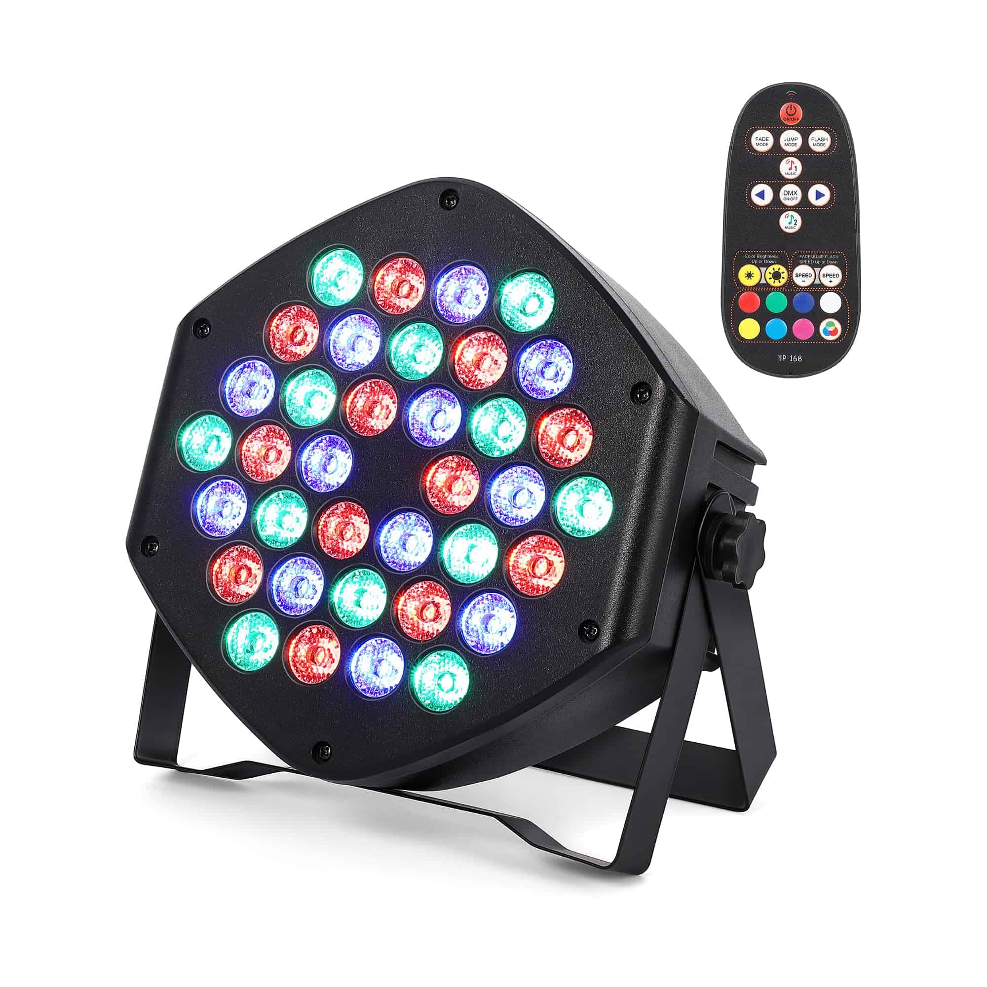 LUNSY Luces Par Recargables 36 Luces RGB de Escenario,