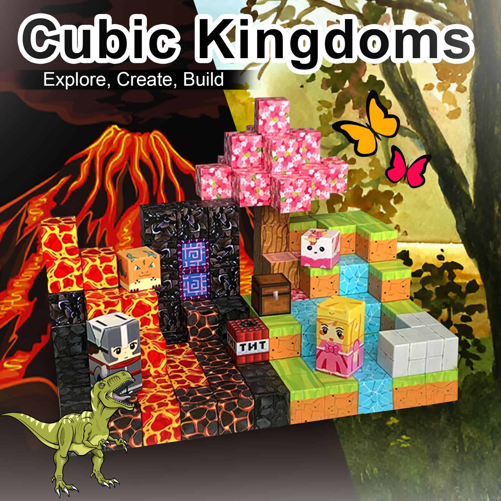 Bloques Magnéticos, Set de 150 PCS Magnet World Magic - Imagen 4