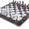 Tablero de ajedrez grande hecho a mano NatureBoost, tablero