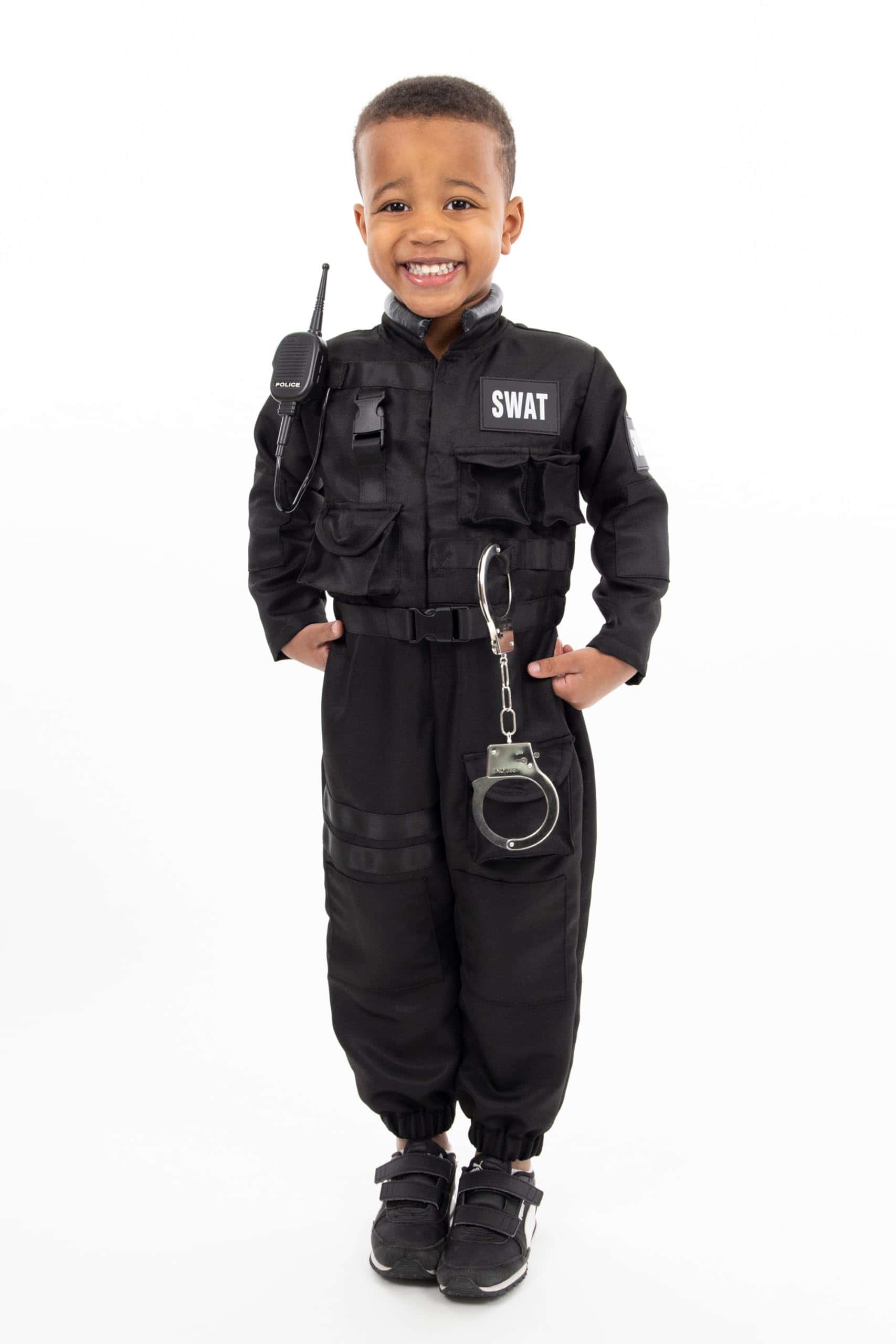 Conjunto de Disfraz de Policía SWAT Little Adventures -