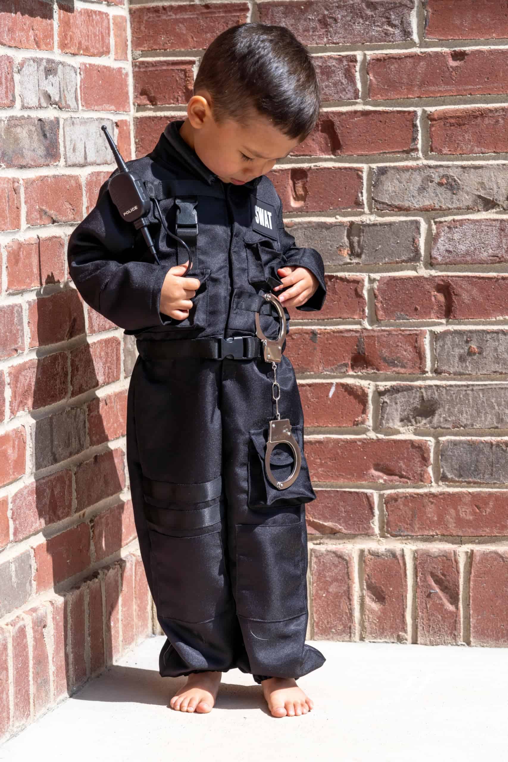 Conjunto de Disfraz de Policía SWAT Little Adventures - - Imagen 8