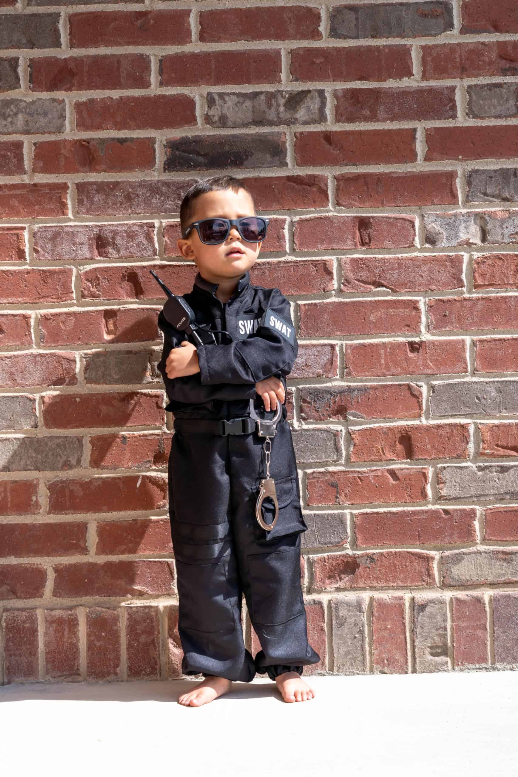 Conjunto de Disfraz de Policía SWAT Little Adventures - - Imagen 6