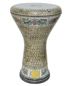 Darbuka árabe tabla doumbek 17/17.5 pulgadas madre de perla