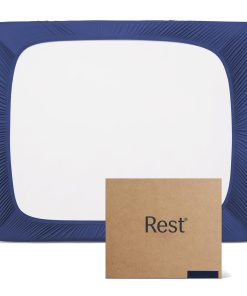 Sábana Ajustable REST� Evercool�+ para Cama King Size, Azul