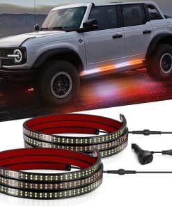 2PCS 70 Pulgadas Luces de Tabla de Correr, Tira de Luces