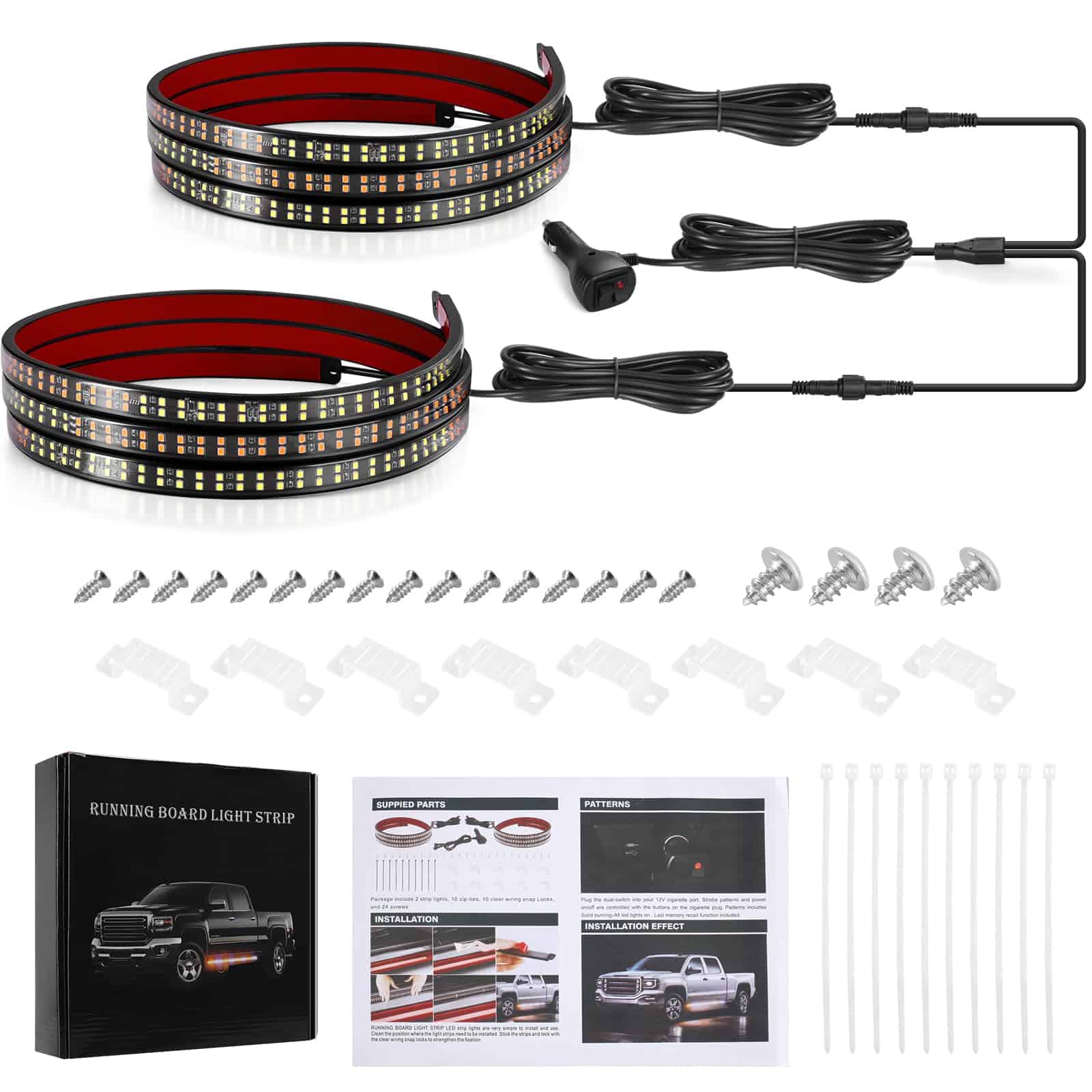 2PCS 70 Pulgadas Luces de Tabla de Correr, Tira de Luces - Imagen 9