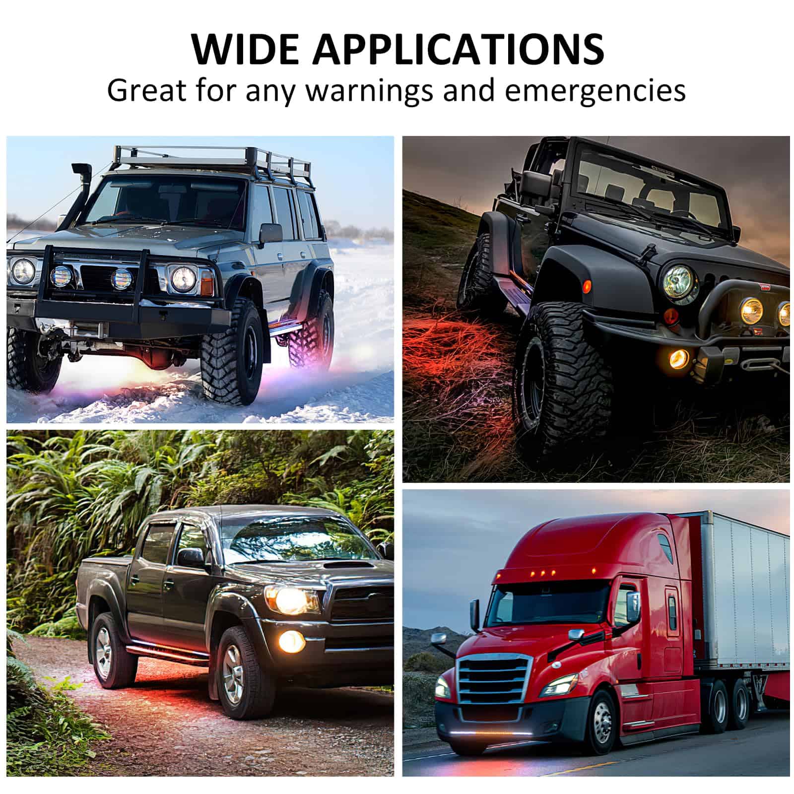 2PCS 70 Pulgadas Luces de Tabla de Correr, Tira de Luces - Imagen 8