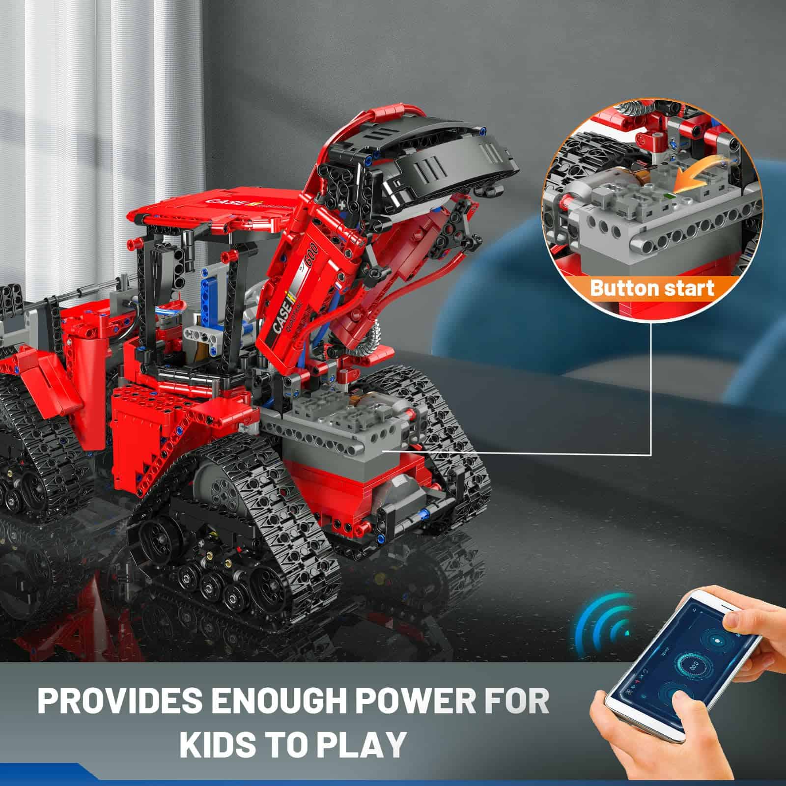 Mould King 18020 Tractor Juguete de Bloques de - Imagen 6