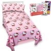 Juego de Sábanas de Hello Kitty - Incluye Sábana Plana,