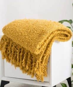 Manta de Punto de Invierno CloudDwelling Fluffy Fuzzy Suave