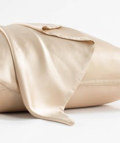 Funda de Almohada de Seda Pura 100% de Morera de 22 Momme