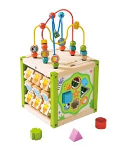 Cubo de Actividades de Madera EverEarth, Centro de