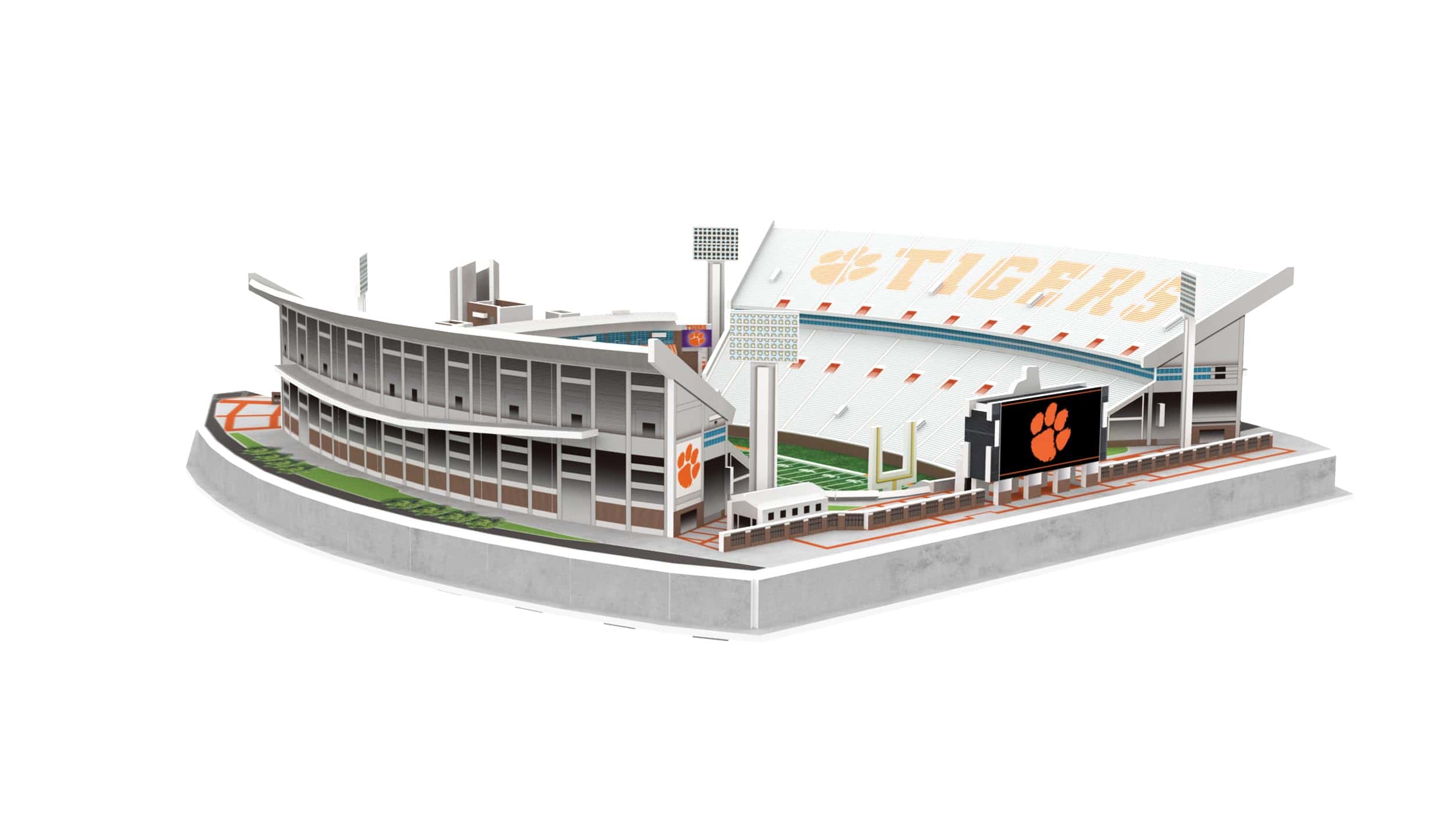 Rompecabezas 3D Pro-Lion del Estadio Jordan-Hare - 94 - Imagen 5