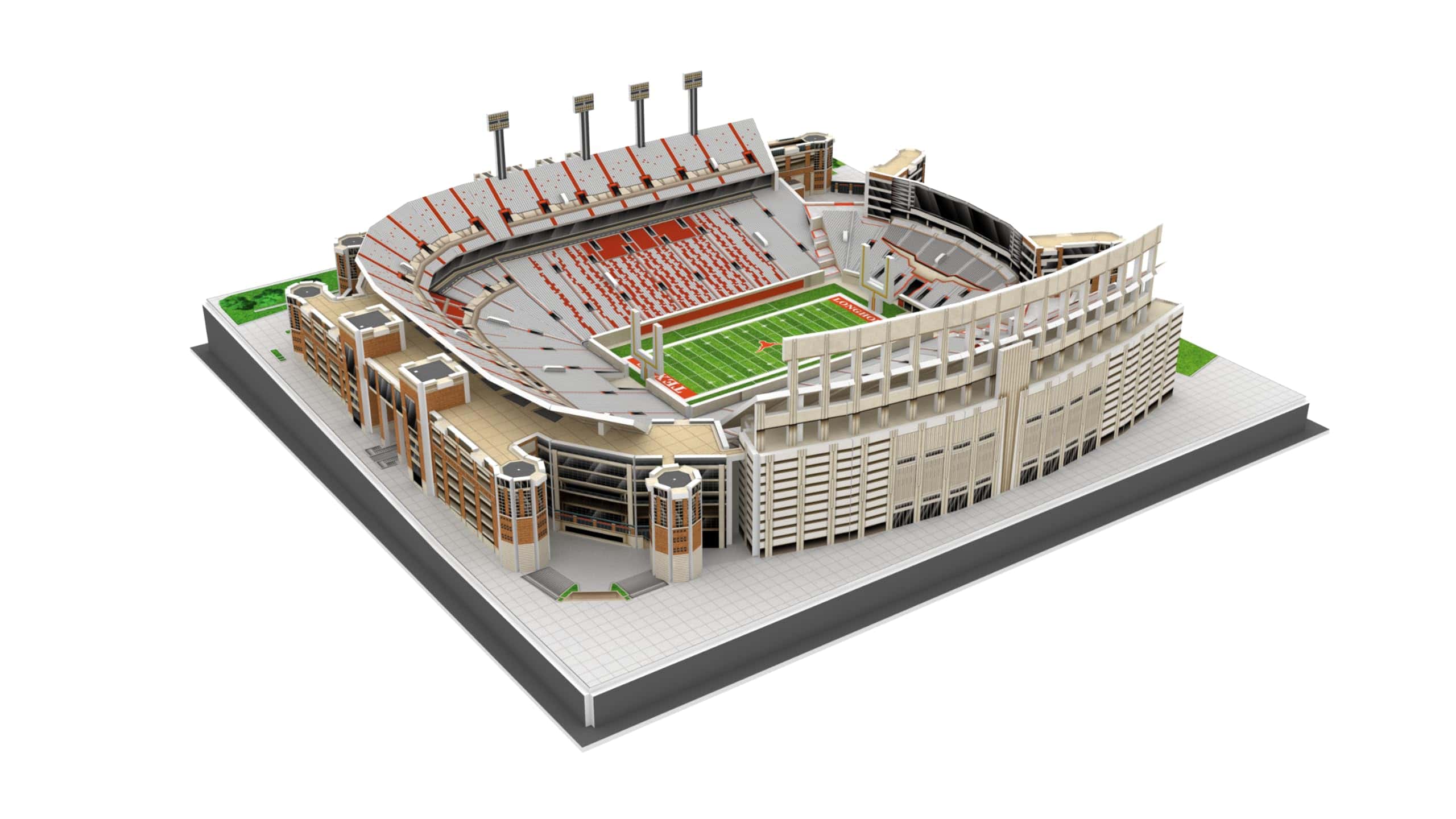 Rompecabezas en 3D Pro-Lion del Estadio Darrell K Royal - - Imagen 6