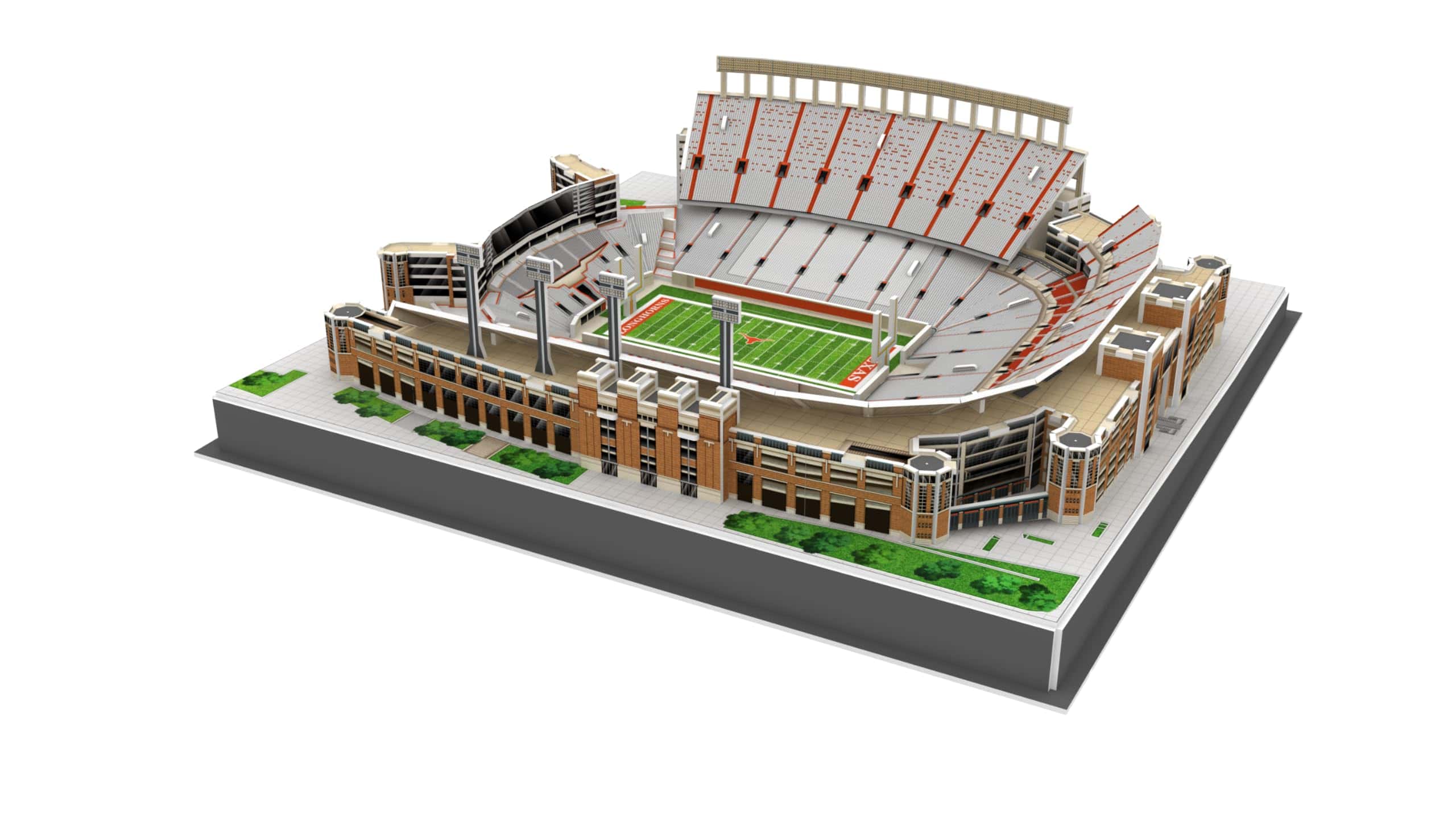 Rompecabezas en 3D Pro-Lion del Estadio Darrell K Royal - - Imagen 5
