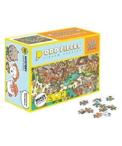 Rompecabezas Misterioso de 1,000 piezas con Cómics