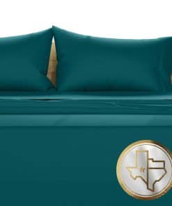 TEXAS LINEN CO. Juego de sábanas Split King 100% algodón