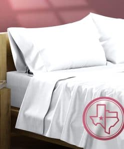 TEXAS LINEN CO. Sábanas 100% algodón egipcio tamaño