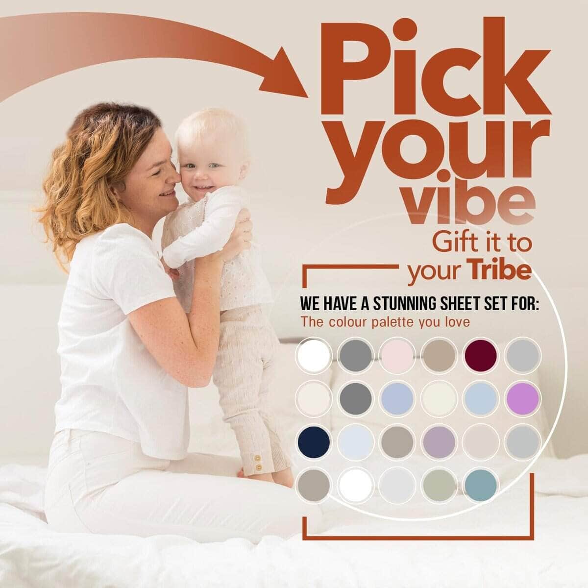 TEXAS LINEN CO. Juego de Sábanas de -Blanco con Rayas - Imagen 7