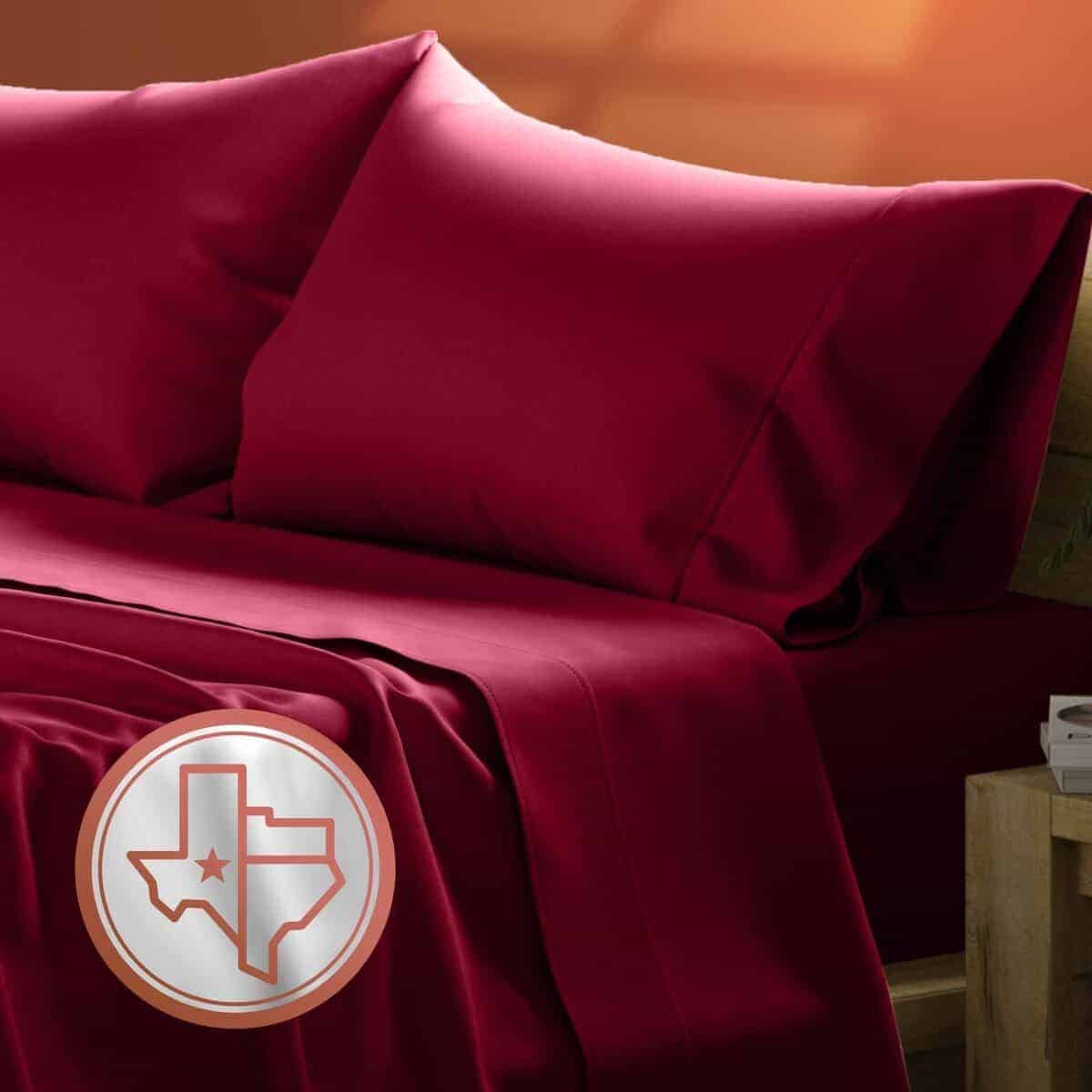 Juego de Sábanas de Lujo de Algodón Egipcio TEXAS LINEN CO.