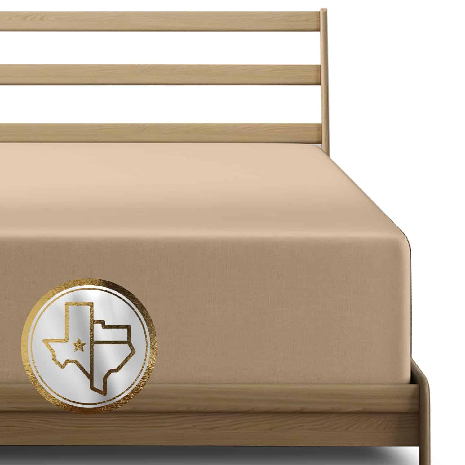 Sábana Ajustable de 100% Algodón Egipcio Texas Linen Co.