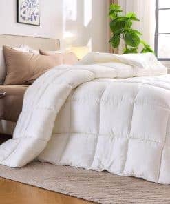 Edredón de Bambú Puro Tamaño Individual (68x86 pulgadas) -