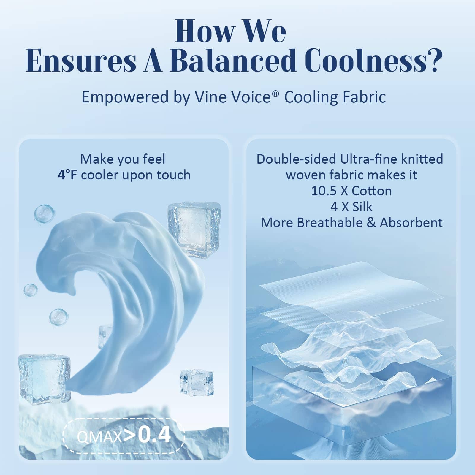 Cobertor de confort Vine Voice para personas que duermen - Imagen 4