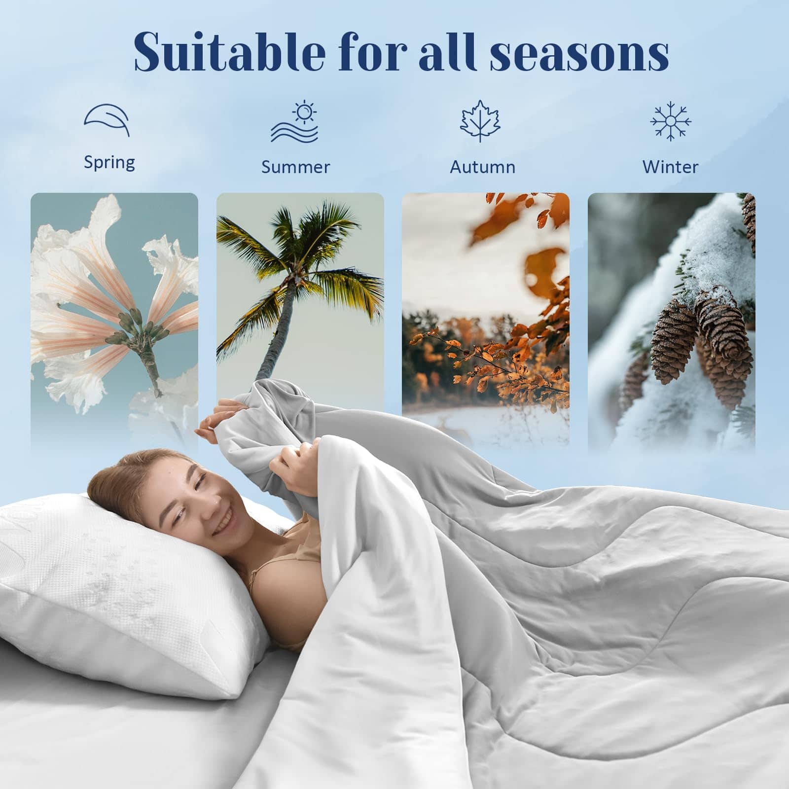 Cobertor de confort Vine Voice para personas que duermen - Imagen 8