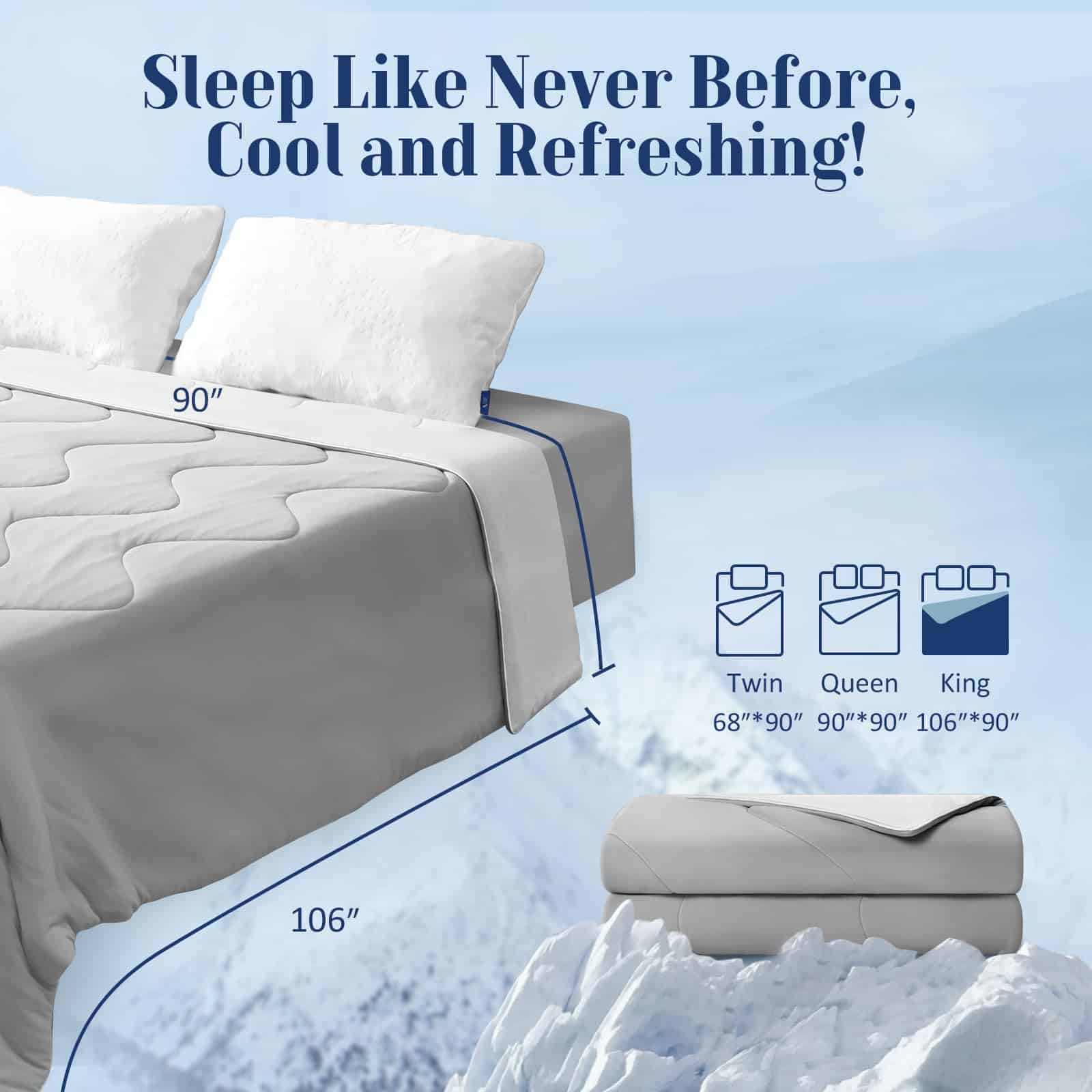 Cobertor de confort Vine Voice para personas que duermen - Imagen 10