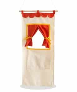 Teatro de títeres AVDAR para niños con cortina, ¡Perfecto