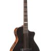 Guitarra A/E Cort Masterpiece Series Modern Black Con