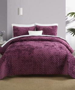 Juego de Colchas Liians de Terciopelo, Juego de Ropa de