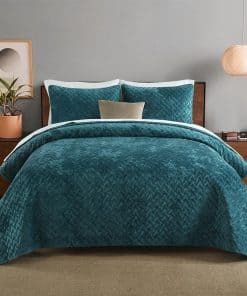 Colcha de terciopelo Liians, Juegos de ropa de cama, Lujo