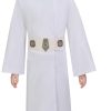 Disfraz de Princesa Leia Vestido Blanco Niñas Disfraz de