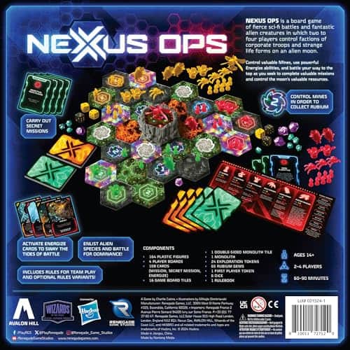 Renegade Game Studios: Nexus Ops - Juego de Estrategia de - Imagen 3