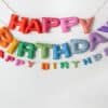 Guirnalda de fieltro de cumpleaños Happy Birthday Social