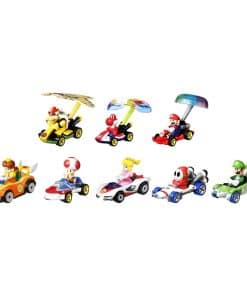 Vehículo de Planeador Hot Wheels Mario Kart - Pack de 8,