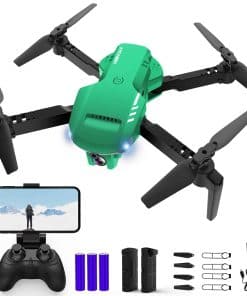 RADCLO Drone con Cámara - Drone FPV plegable de 1080P HD