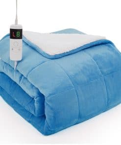 Cobija Ponderada Eléctrica Homemate - 62"x84" 20lbs, Rápido