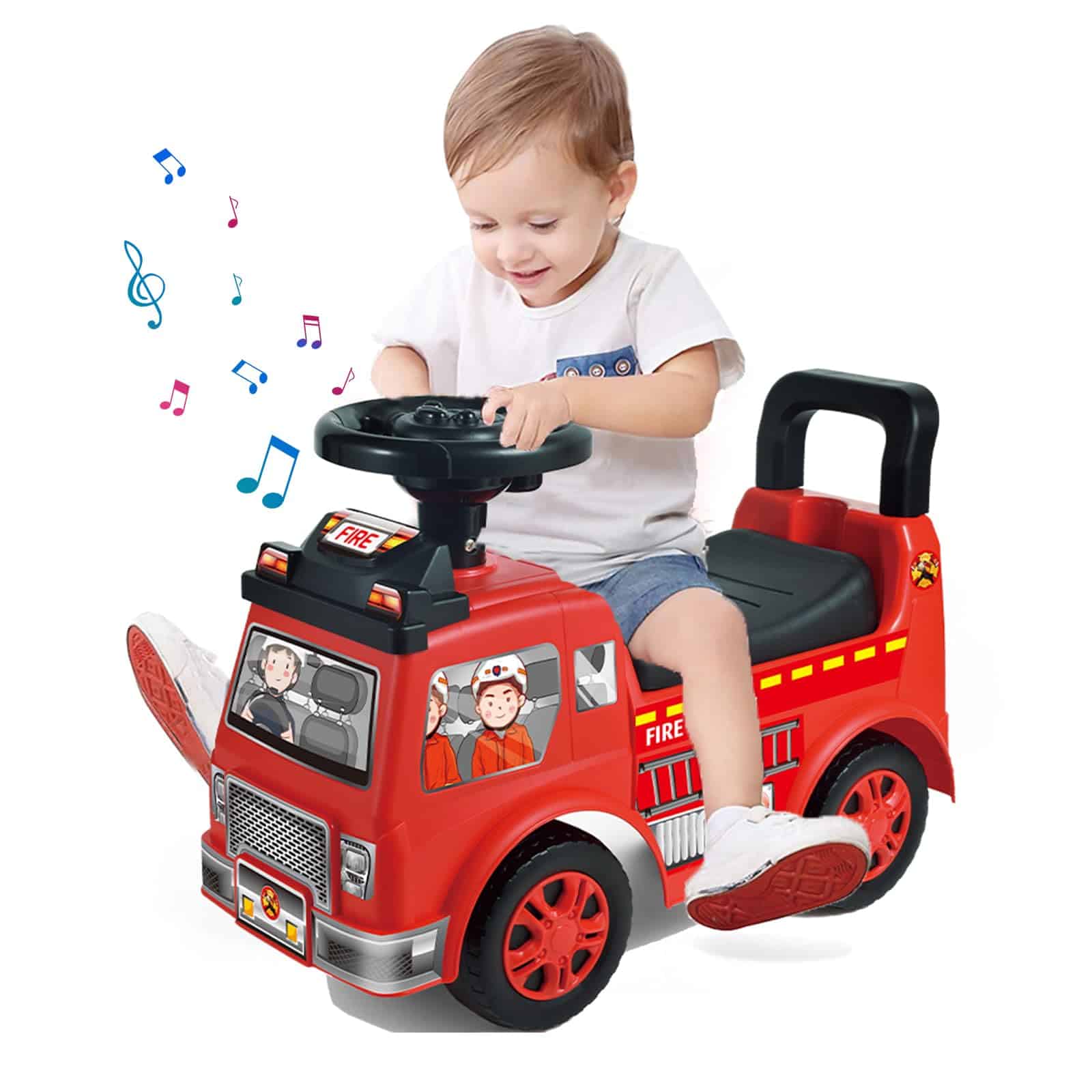 HAHONIA Ride On Push para Niños de 3 Años, Juguete para