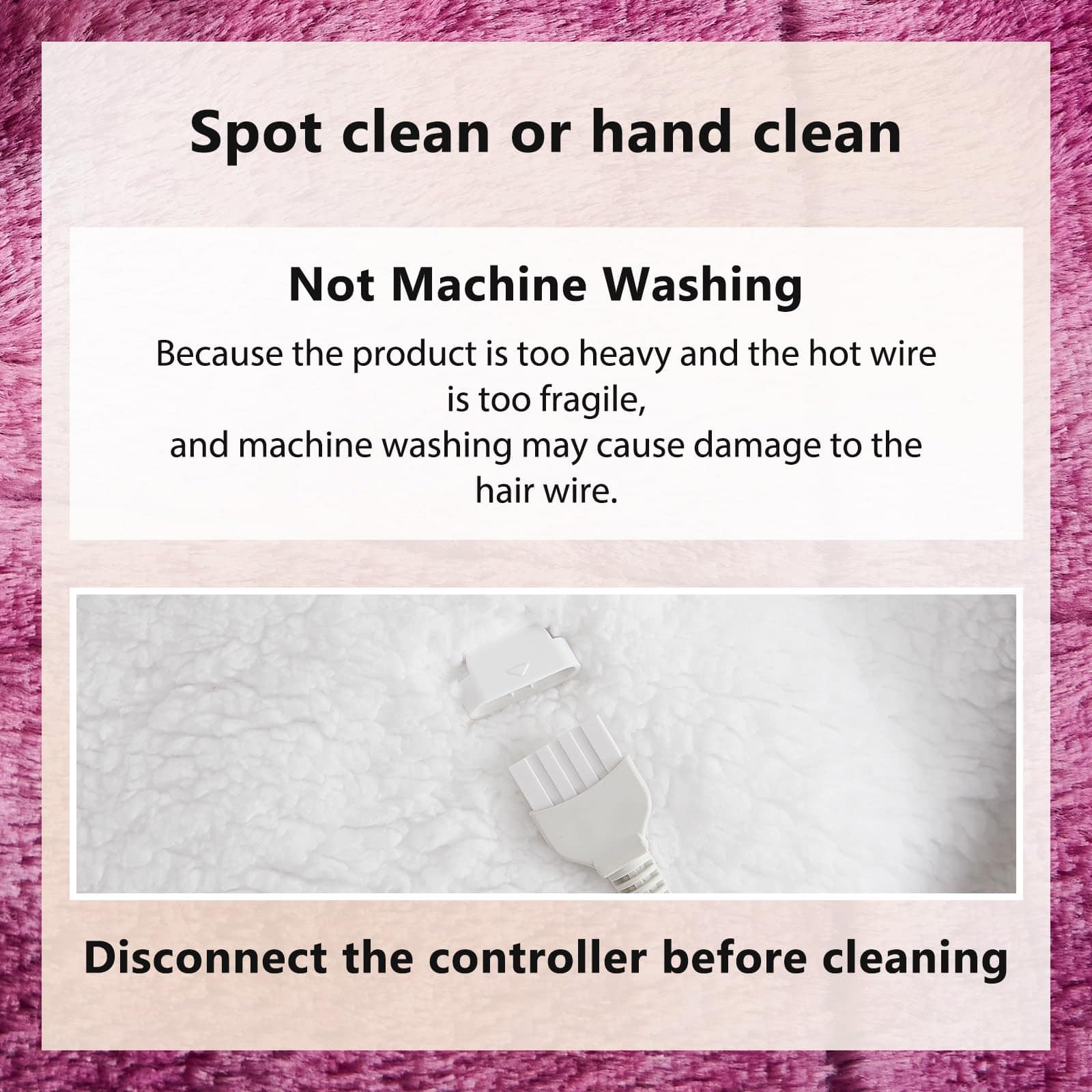 Manta Ponderada Eléctrica Homemate - 62"x84" 15lbs Manta - Imagen 9