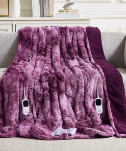 Manta Eléctrica Homemate Queen - 84x90 Manta -Morado