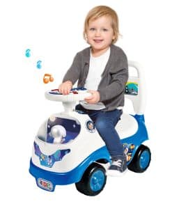 HAHONIA Coche de Empuje con Música y Almacenamiento bajo el